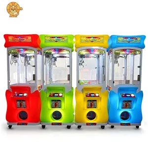 Fabrik Großhandel Hochwertige Mini Toy Coin Operated Super Box 3 große Klauen maschine Claw Prize Vending Machine