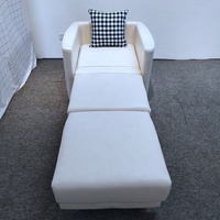 Leders ofa billig Functional Cum Bed Klapp sofa Einzels itz Sessel