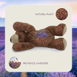 Tùy chỉnh trọng Thú nhồi bông để dễ dàng lo lắng sang trọng hoa oải hương thơm heatable đồ chơi tùy chỉnh trọng Đồ chơi sang trọng - Product Image 2