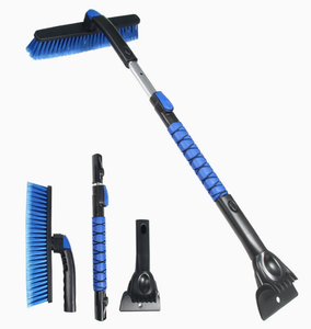 Pelle à <span class=keywords><strong>neige</strong></span> longue personnalisée avec manche télescopique détachable, balai à <span class=keywords><strong>neige</strong></span> multifonctionnel pour voiture, <span class=keywords><strong>grattoir</strong></span> à glace pour l'exportation, fournitures d'hiver - Product Image 1