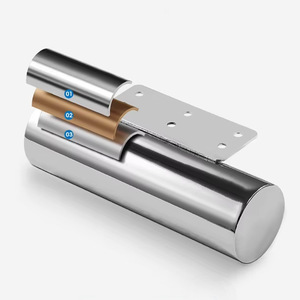 Chengyouhui Furniture <b>Leg</b> Cylindrical 10cm X 4cm Stainless Steel Modern Simple Cabinet <b>Bed</b> Support - Product Image 3