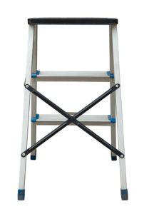 Échelle en alliage d'<span class=keywords><strong>aluminium</strong></span> pliante portable personnalisée de haute qualité épaissie sans fente avec repose-pieds - Product Image 3