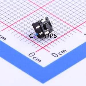 SPVE110801 Tactile Switch SMD Switch Single Pole Single Throw Round Button Vertical Mount 3.4mm - Product Image 2