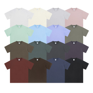 Sorona Mint Blank Solid Oversized Short Sleeve T Shirt 245GGM Cool Quick-Dry T-Shirt Drop Shoulder High Quality Custom <b>Tshirt</b> - Product Image 5