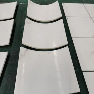 Mármol Blanco con Finas Vetas Negras, Azulejos de Mármol para Paredes y Pisos de Baños, Diseño de Piso de Mármol para Balcón - Product Image 3
