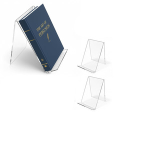 Expositor de Acrílico Transparente de 4x5 Pulgadas con Soporte <span class=keywords><strong>para</strong></span> Tabletas, <span class=keywords><strong>para</strong></span> Libros, Cuadros, Cuadernos, <span class=keywords><strong>Partituras</strong></span>, Obras de Arte y CD. - Product Image 3