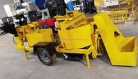 Machine à blocs de béton diesel portable entièrement automatique coupe-briques manuel séparateur de blocs