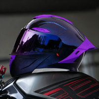 Casque de moto modulaire respirant, casque rabattable, ABS, double visière, couche de sécurité EPS, doublure amovible et lavable, spoiler amélioré