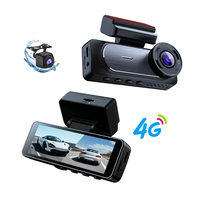 OEM ODM 3,2 Zoll 2K+1080P 4G DVR Vorne 2K Hinten 1080P Dashcam Ferngesteuerte Live-Übertragung Fahrtrichtungsverfolgung