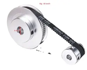 High Performance Synchronous Power Timing Pulley Aluminum Cam Gear Timing Belt Pulley Vernier Pulley