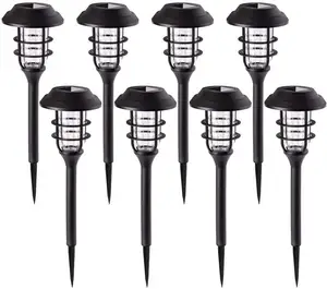 Outdoor Ip65 Waterproof Garden Lawn Ground Lamp Solar Lights For Yard Path Patio Landscape Lighting