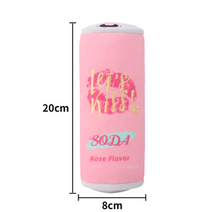 Vendita calda durevole cucciolo di animale domestico portatile che mastica i denti che puliscono a forma di lattine di peluche per cani giocattoli per animali domestici - Product Image 5