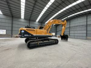 Excavatrice Hyundai 305LC-9 d'occasion authentique Corée du Sud Moteur Cummins d'origine d'occasion Roulement de pompe à engrenages-Kawasaki Hydraulique - Product Image 4