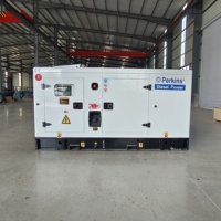 P/erkins 60kVA 80kW 100kVA Super Leiser Schallgedämpfter UK-Design 3-Phasen ATS 230V 400V Notstrom-Dieselgenerator 50HZ/60HZ