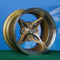 Jantes en alliage pour camions et voitures, tailles 4x100 4x114.3, roues de 13, 14, 15 pouces, 13x7 14x8 15x7.5, ET-5 ET-8 ET-13, lèvres chromées usinées