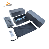 Boîte à lunettes de soleil de luxe personnalisée avec logo OEM, boîte en carton rigide pour lunettes de soleil, emballage en papier, étui pour lunettes