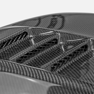 Design élégant adapté au capot ventilé de type Fiat 595 & 500 Abarth EPA pour une fibre de carbone de haute qualité - Product Image 5