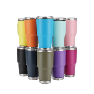 30oz Classic 304 Stainless Steel Travel <b>Mugs</b> Magnetic Lid Eco-Friendly Durable Thermos Tumblers Bulk Design Camping Outdoor Use - Product Image 1