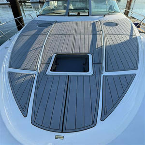 Plancher en teck EVA durable et contemporain pour yacht Sea Ray Sundancer 360 Bow, années 2002-2006, pour usage extérieur, best-seller sur eBay - Product Image 2