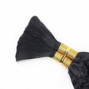 Deep Wave High Temperature Fiber Synthetic Hair <b>Extensions</b> for Braiding Boho Style Bulk Deep Curl - Product Image 5