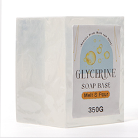 Base de Savon à la Glycérine Pure Transparente Bio et Végane à Faire Fondre et à Couler, Personnalisable pour la Fabrication DIY de Savons