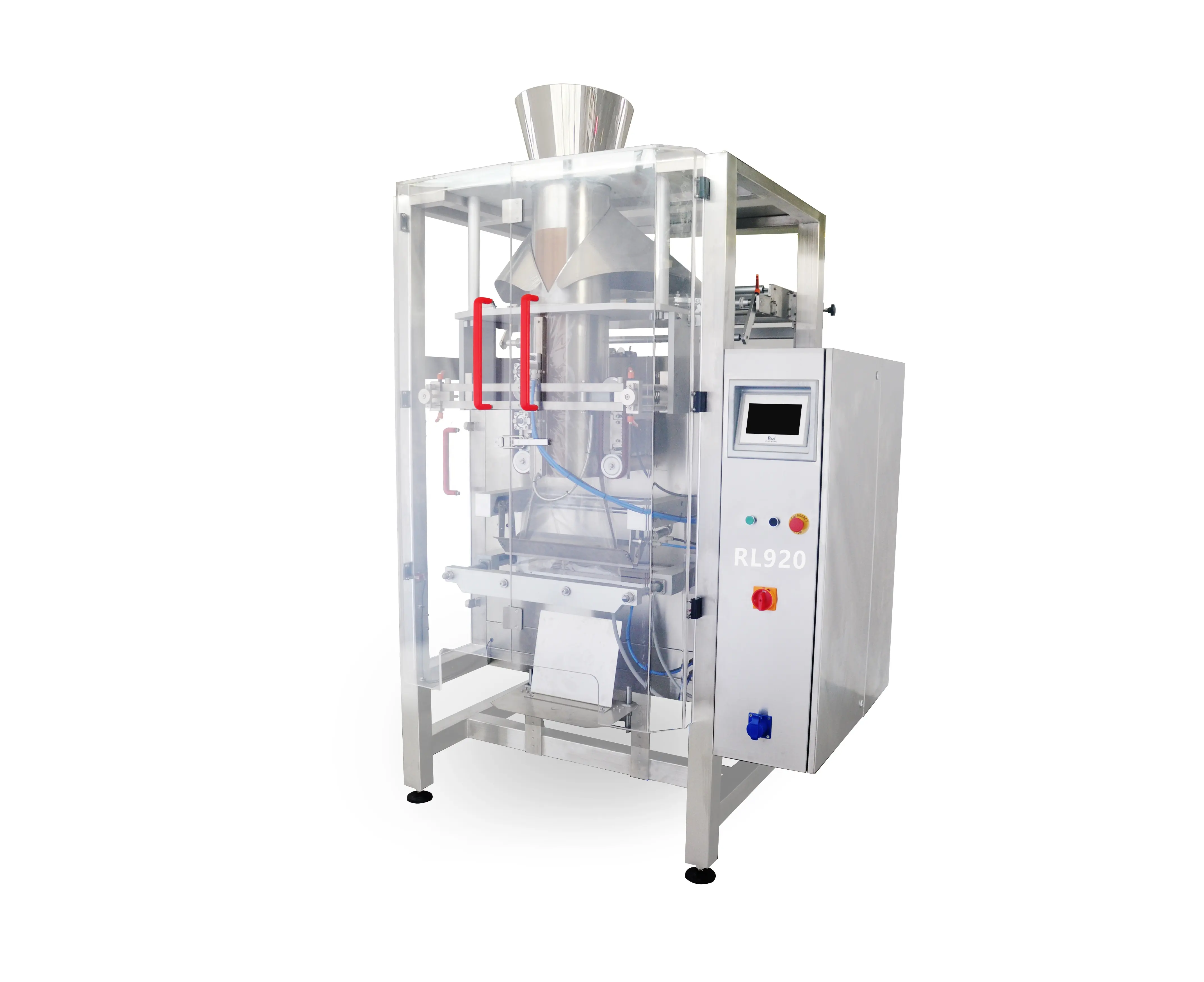 RL920 High Quality Peanuts Nuts Packing Rice Candies Biscuits Snack Weighing Filling Packaging Machine
