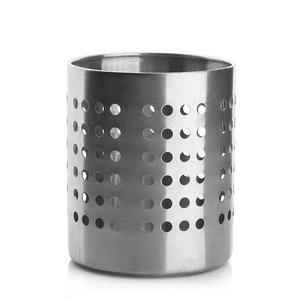Stainless Steel <b>Chopstick</b> <b>Holder</b> Round Lattice Type Multipurpose Draining Rack For Kitchen Cutlery Storage Quick Dry Modern - Product Image 3