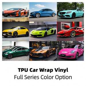 ฟิล์มเปลี่ยนสีรถยนต์ PVC ไวนิลแบบม้วนเต็มคัน คุณภาพพรีเมียม ป้องกันรอยขีดข่วน ซีรีส์สีแดงเมทัลลิกสุดสดใส คุณภาพสูง - Product Image 2