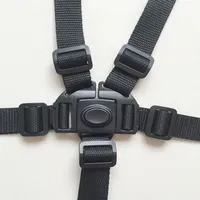 Harnais universel 5 points pour bébé, ceinture de sécurité pour chaise haute, poussette, landau, chaise de repas pour enfant