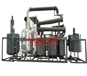 Máquina de tratamiento de reciclaje de aceite y lubricante de motor de tecnología avanzada