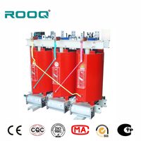 Transformateur triphasé sec pour alimentation électrique 10 KV 11 KV, transformateur de puissance de type sec, capacité 315/2500 KVA