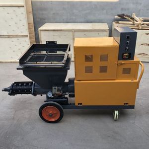 Máquina Pulverizadora de Mortero Pequeña para Interiores, Pulverizador de Masilla y Mortero para Paredes, Máquina para Aplicar Mortero en Paredes - Product Image 5