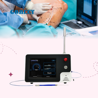Traitement laser endoveineux des varices EVLT, machine laser 1470 nm