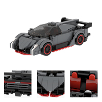 MOC4233 Série City, modèle de voiture, briques DIY, jouets de construction éducatifs pour enfants