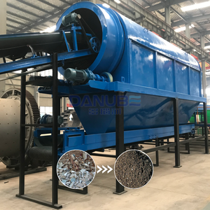 Pantalla Trommel para residuos Máquina de pantalla Trommel Totary Máquina de cribado de residuos Máquina de segregación de residuos - Product Image 1