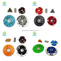Set Pulley CVT Motor GOODER XMAX 300 B5X, Set Pulley Racing Skuter, Perkuat Variator Pulley Assy