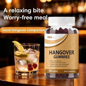 Gummies anti-gueule de bois véganes à marque privée OEM pour la détoxification du foie et la prévention des maux de tête chez l'adulte - Product Image 5