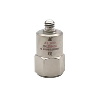 Capteur d'accélération pour l'analyse de la mesure des vibrations avec capteur de vibration piézoélectrique Sortie IEPE Gamme 250g Fréquence 1-10kHz