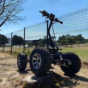 ESWING Scooter Eléctrico Todoterreno Plegable de Alta Potencia con Motor de 10000 W, 50 mph, Batería Doméstica de 60 V 50 Ah, 4 Ruedas 4x4 - Product Image 1