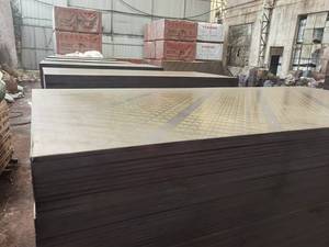 Pannello in <span class=keywords><strong>compensato</strong></span> di <span class=keywords><strong>pioppo</strong></span> nero filmato 12mm 15mm 18mm per esterni E2, per edilizia marina e casseforme, con rivestimento fenolico - Product Image 5