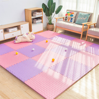 Tapis de sol en mousse eva haute densité, accessoires utiles pour jonction, couleur orange, facile à nettoyer pour les Centres de Fitness