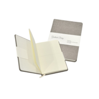 Impression personnalisée en vrac Eco Sublimation Artisanat Tissu Velours Lin Cuir A4 A5 B6 Slim Journal École Cahier à couverture rigide
