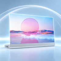 Écran tactile OLED transparent haute performance avec affichage de texte, réponse rapide, pour affichage numérique en magasin, ascenseur, métro, et SDK