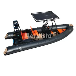 韩国580厘米重型海帕隆工作肋骨充气船，带钓鱼拖车