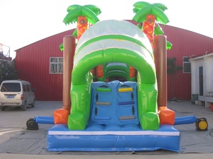Carreras <span class=keywords><strong>de</strong></span> obstáculos inflables al aire libre gigantes con tobogán, <span class=keywords><strong>Centro</strong></span> <span class=keywords><strong>de</strong></span> juego inflable con juego <span class=keywords><strong>de</strong></span> bolas grandes a la venta - Product Image 2