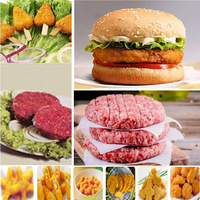 Hamburger Patty moulage faisant la machine viande tarte poisson côtelette viande galettes formant la machine pépites pomme de terre gâteau maker