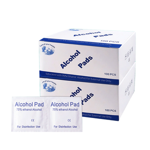 Toallitas Antisépticas de Algodón con <span class=keywords><strong>Alcohol</strong></span> Isopropílico al 75% para la Limpieza de Mascotas - Product Image 3