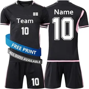 24 Sublimation Men Summer Set Football Shirt Custom Quick Dry/ Breathable Soccer Jersey