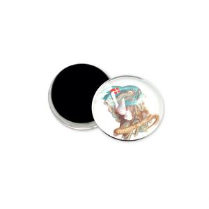 Imán de nevera con cúpula de cristal azul de 25 mm y 30 mm, personalizado para turismo urbano, de fabricante mayorista - Product Image 4
