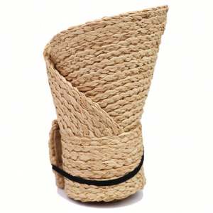 Casquette de sport pour femme, course en plein air, protection solaire, logo personnalisé, visière en paille de raphia - Product Image 5